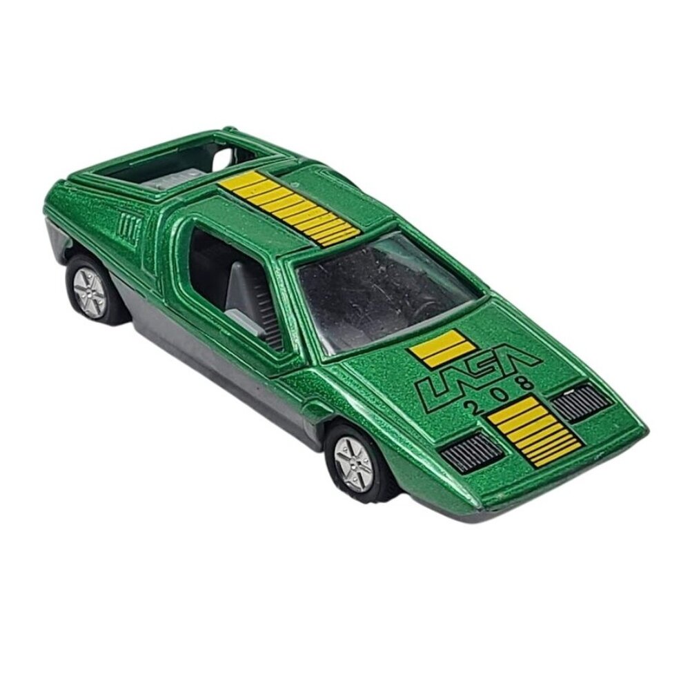 VTG 1970s Superior Racers Lasa 208 Michelotti Lazer Pull Back Green Doors Open